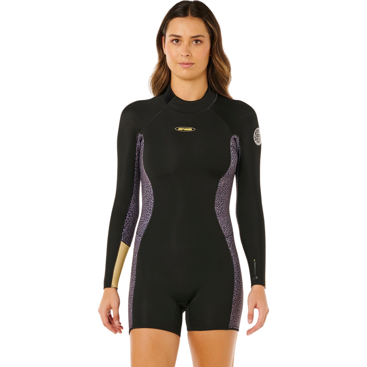 2026 Rip Curl Womens Dawn Patrol 2/2mm Back Zip Long Sleeve Spring Suit 142WSP - Natural